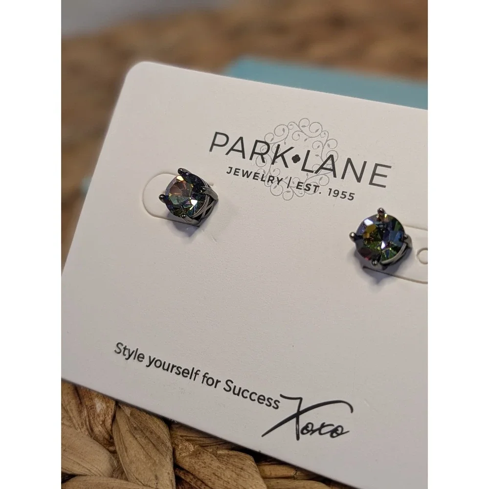 Park Lane Northern Lights Impression Pierced Earrings NWT